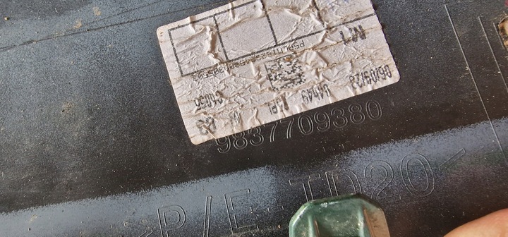 фото №10, Верх бампера 308 iii t10 накладка верхний перед переднее