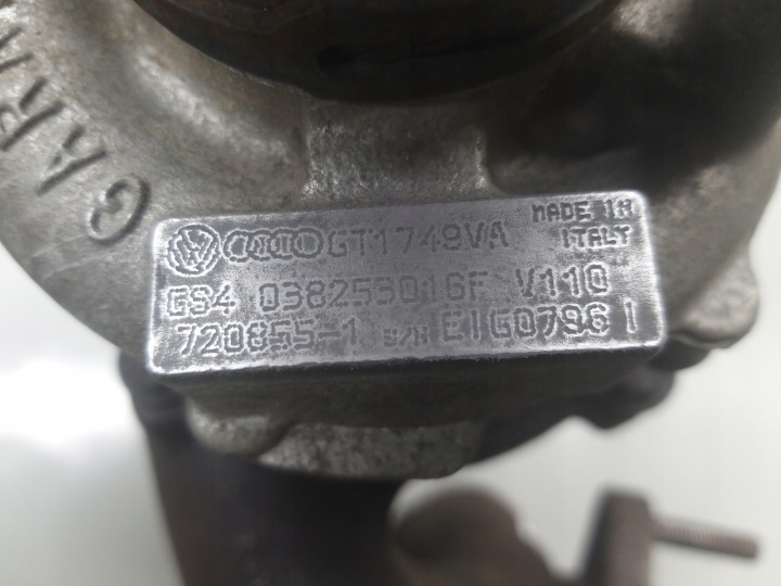 фото №11, Турбонагнітач turbo 2.0 tdi 16v 140km bkd bkp a3 touran golf v 038253016f