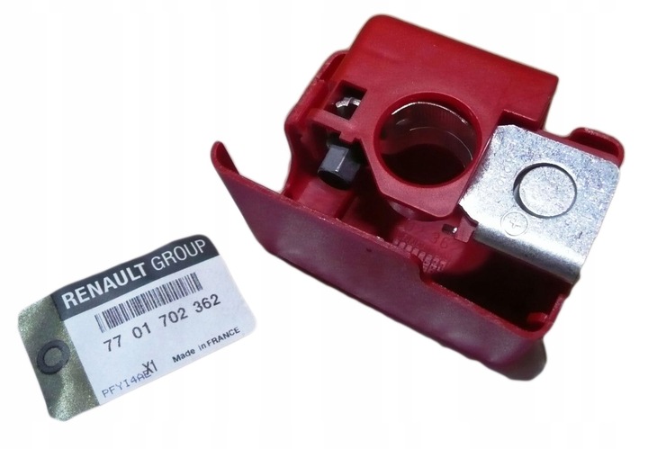 фото №1, Клемма плюсовая renault clio ii thalia 7701702362 оригинальный номер
