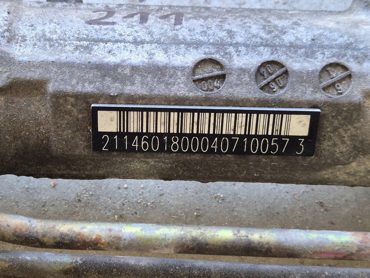 фото №11, Mercedes w211 трансмісія рейка рульового управління 2114601800