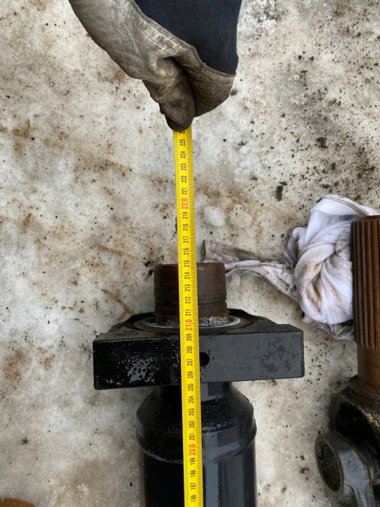фото №6, Вал приводной man фланец 15,5 229cm 220cm 215cm