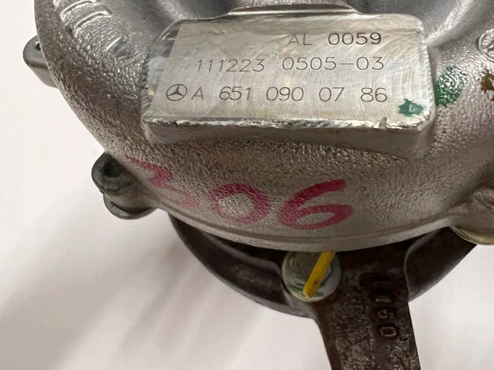 фото №8, Mercedes 2,2cdi турбіна a6510900786 p-nowa