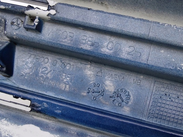 фото №11, Mercedes c-klasa w203 00-03 бампер перед