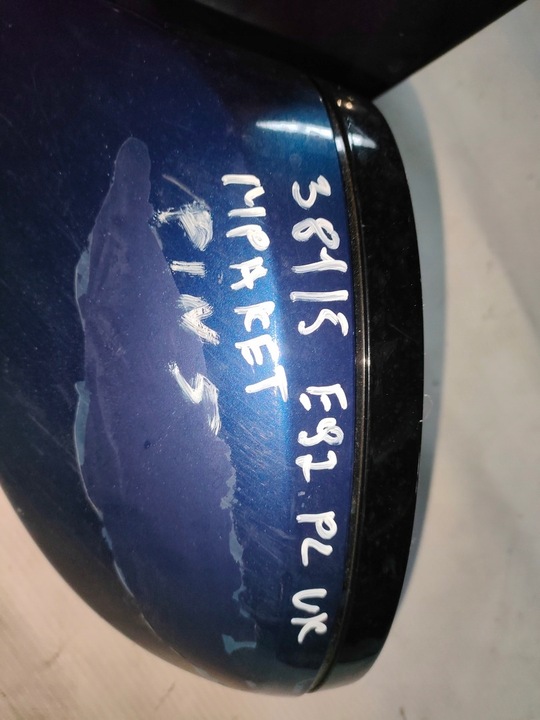 фото №9, Bmw e92- м-пакет дзеркало лівий перед lemans синій uk