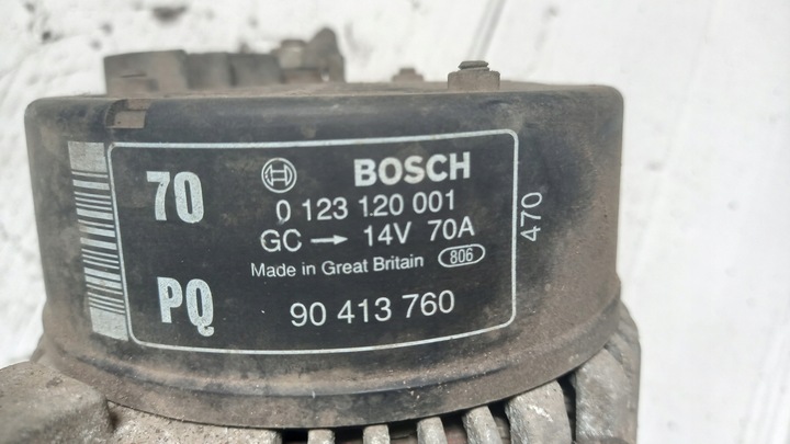 фото №5, Генератор opel astra g 02r hb 90413760