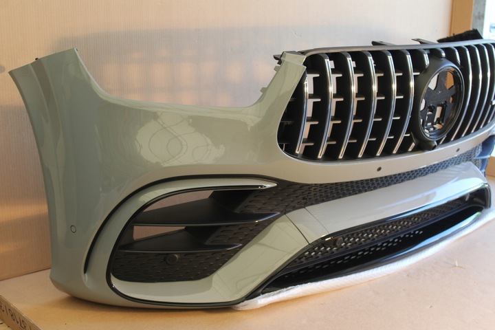 фото №7, Бампер перед pod радар набір ніч mercedes gle 167 рестайлінг 63 amg