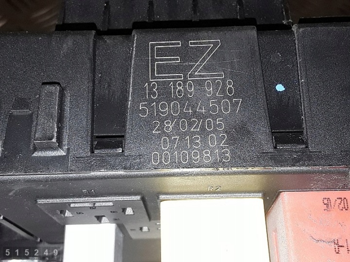 фото №7, 2005 opel signum блок запобіжників 1900cdti 13189928