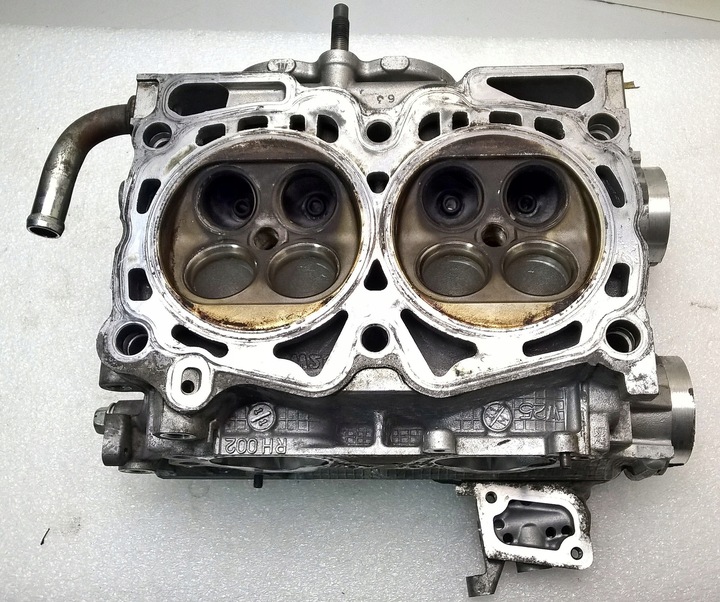 фото №9, Subaru wrx sti 2.5t ej25 ej257 w25 002 правая головка двигателя оригинальный номер
