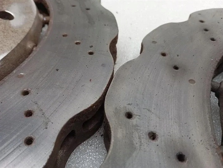 фото №12, Audi rs4 b8 8k передний тормозной суппорт + discs set 8t0615107d -