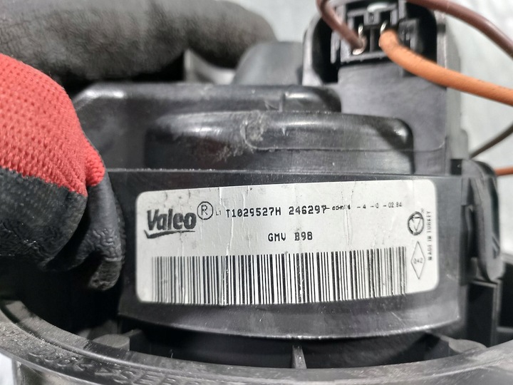 фото №8, Вентилятор воздуховод, воздуходувка renault clio iv t1029527h 1.5 dci