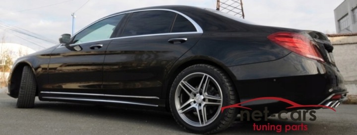 фото №13, Планки хром пороги mercedes s w222 amg s63 s65 lon