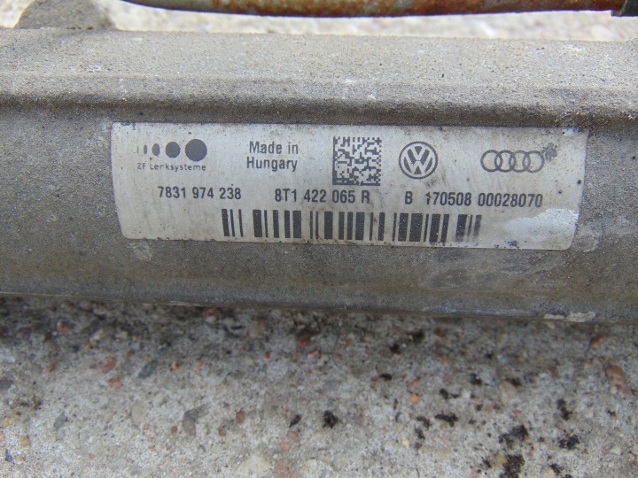 фото №12, Кермова рейка audi a4 b8 8t1422065r європа