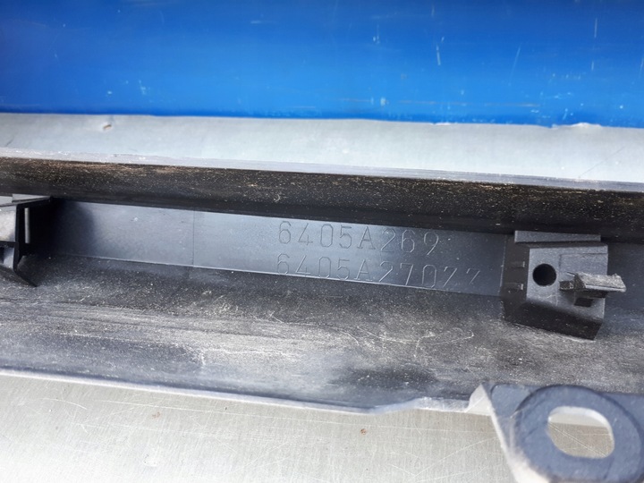 фото №11, Mitsubishi outlander 2018- 18- накладка бампера