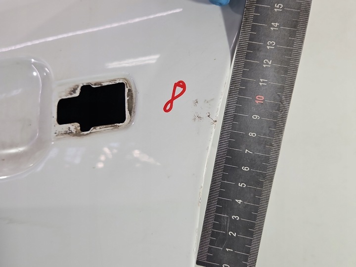 фото №10, Двері перед ліві peugeot 308 i t7 5d білий ewp