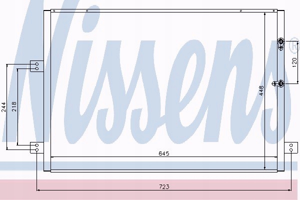 фото №1, Радіаторів кондиціонера toyota