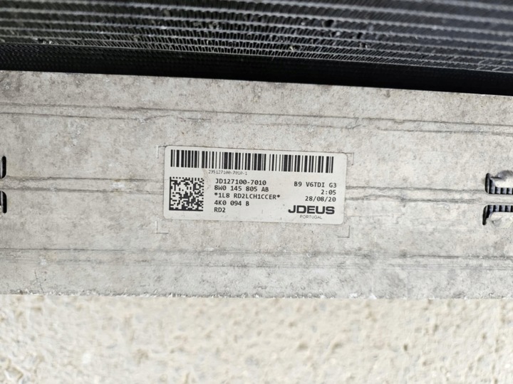 фото №14, Комплект радиатор вентилятор pas переднее балка audi s4 8w 3.0 tdi