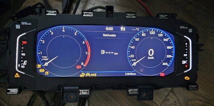 фото №1, Спидометр виртуальный cockpit vw 2g0920320a добавим