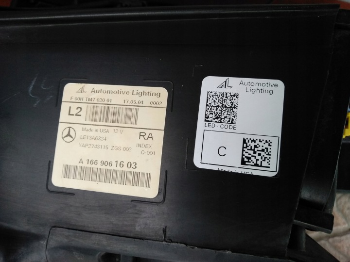 фото №6, Фара права повний led ils mercedes gle w166 гібрид