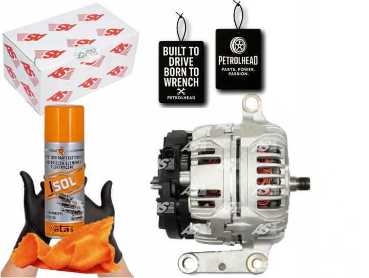 фото №1, Генератор transit 2.4td 00- 75a as-pl #petrolhead pro+ kit4