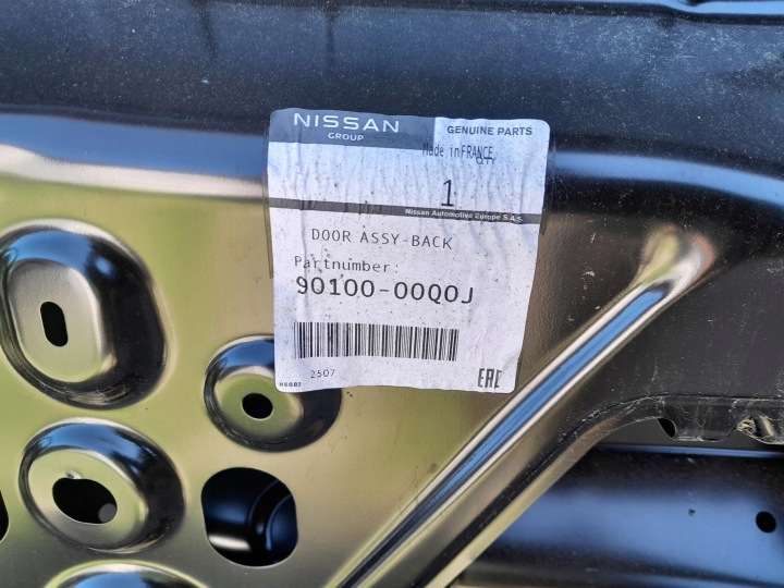 фото №11, Renault kangoo iv nissan townstar 21- крышка багажника зад задняя оригинал