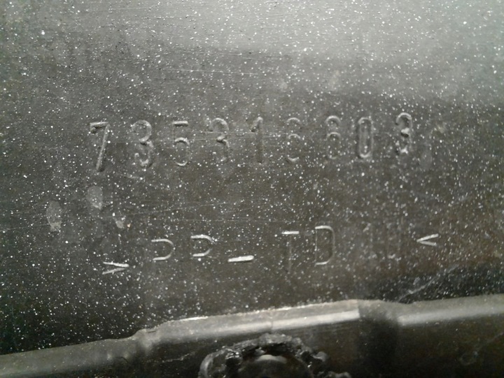 фото №11, Fiat panda ii 02-12 бампер перед переднє 735316603