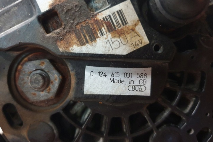 фото №8, Генератор vw transporter v t5 фургон 070903024a 2.5l дизель 96kw 2006