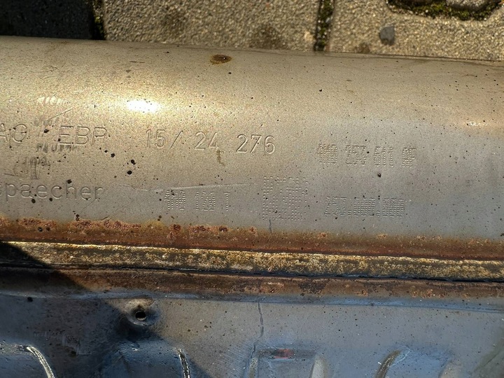 фото №10, Audi q8 q7 sq7 sq8 4m глушитель выхлоп 4m0253611af