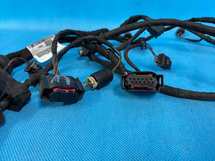 фото №6, Audi a7 c7 4g жгут бампера зад датчиков парковка 4g8971085f ассистент