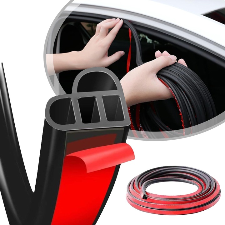 фото №1, 5m прокладка do двері автомобільних w форми літери l, звукоізоляційна