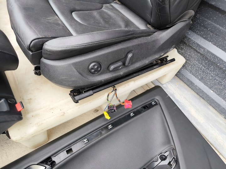 фото №11, Сидіння сидіння audi a5 8t купе шкіра s line bez підігріву комплект 2 !!!