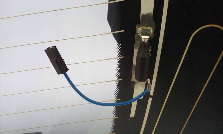 фото №3, Стекло задняя зад mercedes cla c117 универсал 2005- оригинальная с подогревом тёмное новая