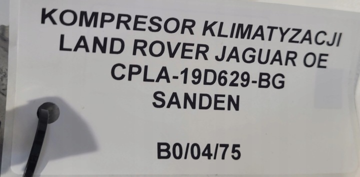 фото №7, Компресор кондиціонера land rover cpla-19d629-bg