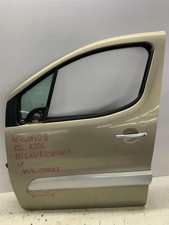 фото №1, Дверь левый перед левая передние citroen berlingo ii kol. kddc 08-18