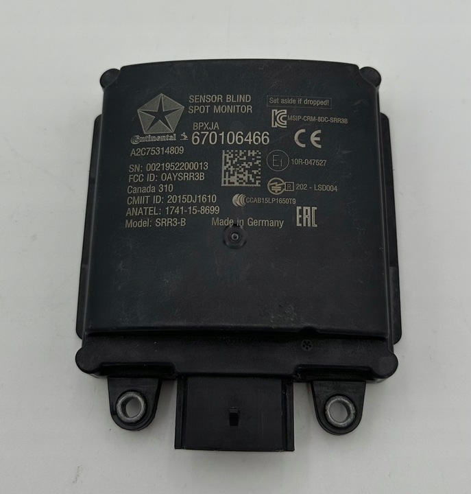 фото №1, Радар датчик maserati 670106466