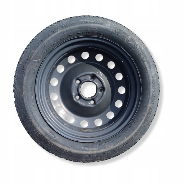 фото №9, Докатне колесо (докатка) запасне 5x120 t115/90 r16 bmw 3 e46 nr165