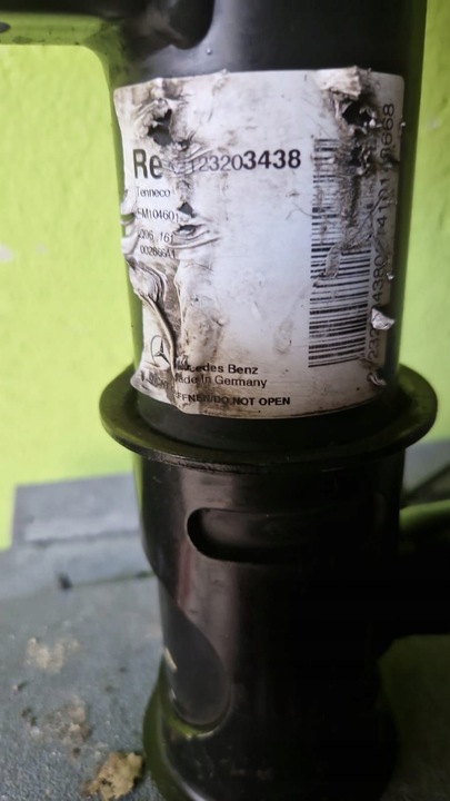 фото №6, Амортизатор mercedes w212 e класс 4_matic a2123203338 a2123203438