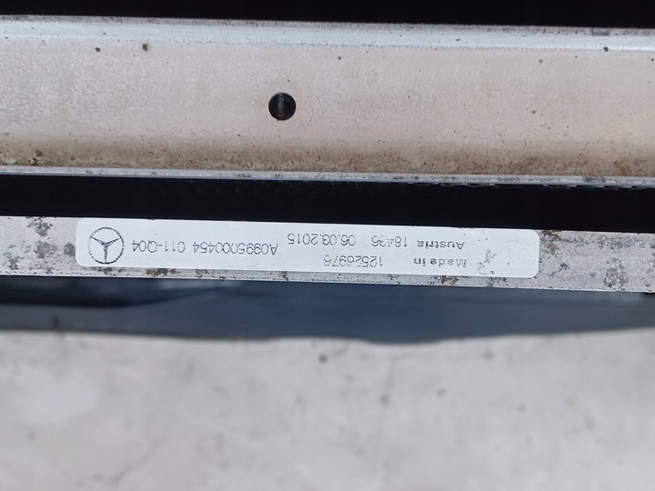 фото №5, Mercedes c w205 205 комплект радіатор радіатор 0995000454 0995002400