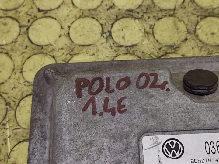 фото №5, Vw polo iv 1.4 блок керування двигуном (ecu) 036906034dd