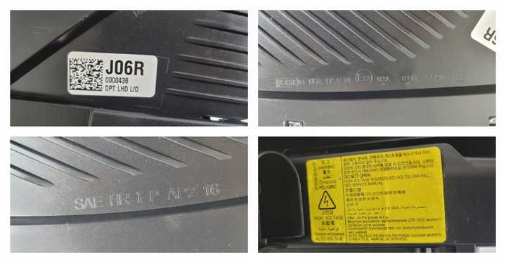 фото №15, Лампа права перед hyundai ioniq 2016- ксенон led 92102-g2120