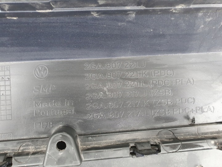 фото №10, Vw t-roc troc 2ga807221j 2ga бампер передній перед