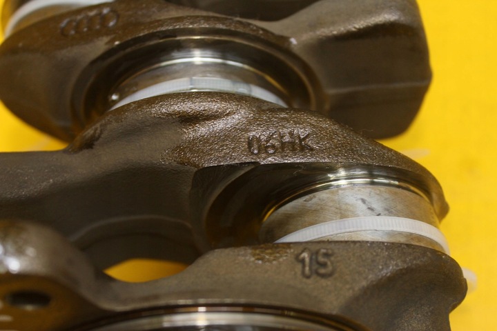 фото №14, Wał коленчатый seat leon ii audi a3 8p a4 b8 volkswagen 1.8 tfsi bzb cab 06hk