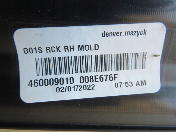 фото №13, Накладка пороговая правая сторона bmw x3 g01 7400676-remo