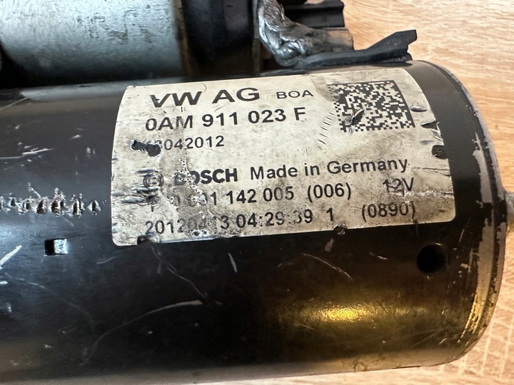 фото №3, Audi a1 8x 1.4 tsi caxa стартер 0am911023f