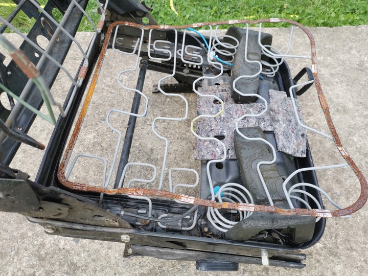 фото №5, Сиденье правые пассажир mercedes w124 купе каркас