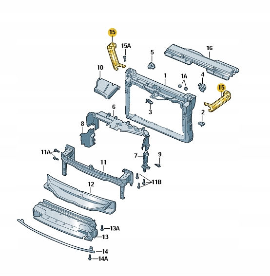 фото №1, Соединитель крепление ремня передней skoda octavia 4 iv 5e3806929b
