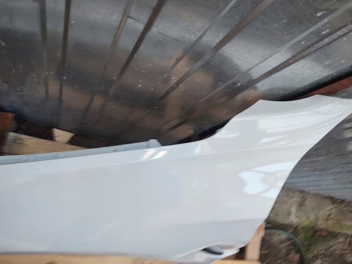 фото №12, Крыло левое пластик bmw x5 f15 f85 10.13-03.19r лак a300 альпийский белый
