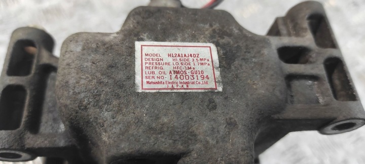 фото №6, Компресор кондиціонера mazda 3 i bk 03- h12a1aj4dz