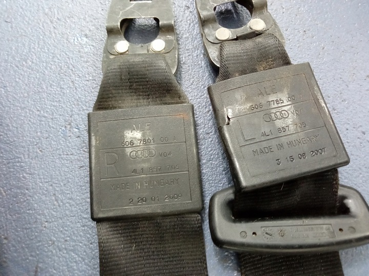 фото №8, Audi q7 i 4l панель капот подушка безопасности ремни датчик