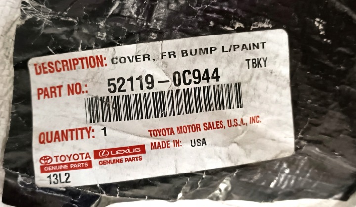 фото №10, Бампер передний перед toyota tundra 2007-13 новый oem номер