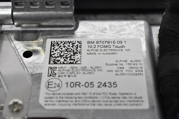 фото №8, Bmw g05 g06 g07 g11 монитор задний dvd fomo 8707915